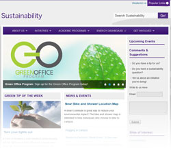 Sustainability Website