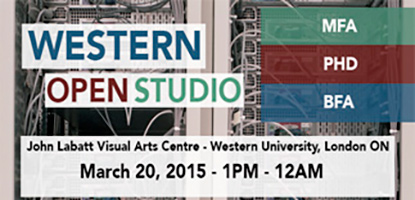 Open Studios at Western University