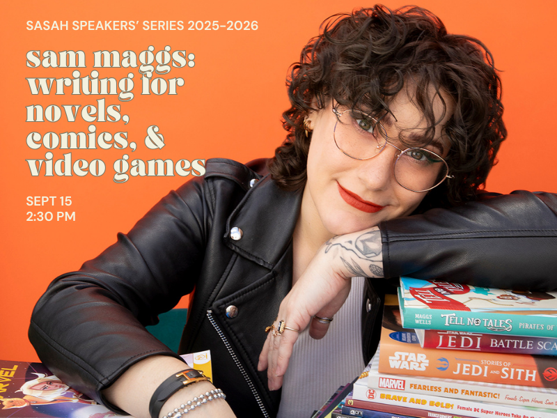 Sam Maggs - writing for novels, comics and video games