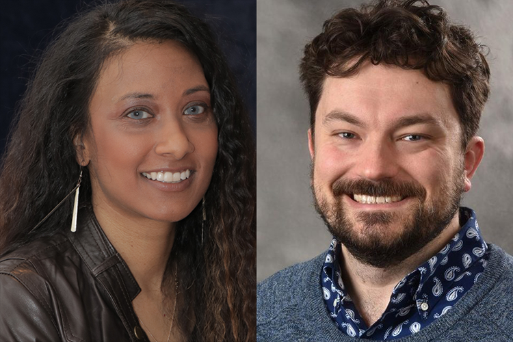 Dr. Mary Rambaran-Olm and Erik Wade