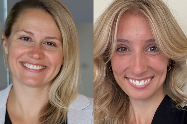 Dr. Kaitlynn Mendes and Meaghan Furlano