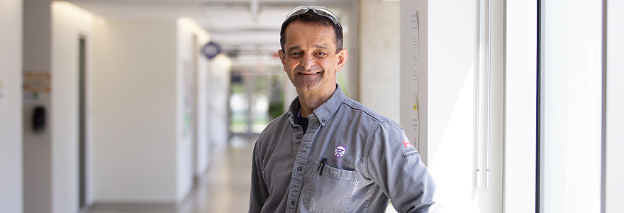 Tibor Kalanyos is an electrician working within Western Facilities Management.