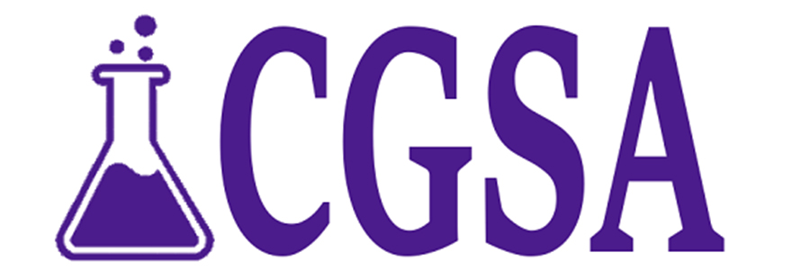CGSA Logo: Purple Beaker