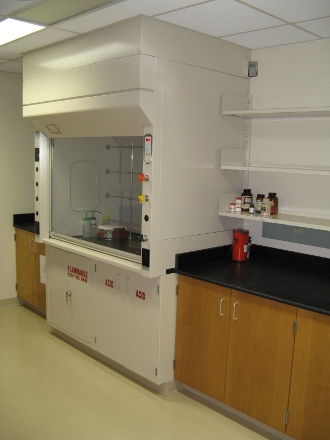 Right side of the Wet lab