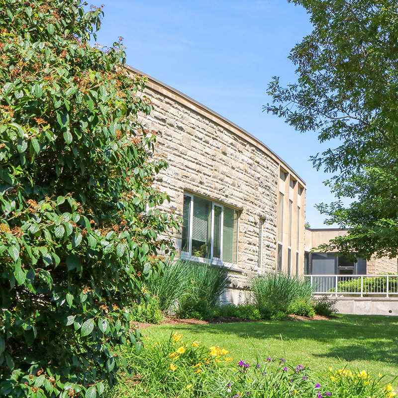 Exterior view of Elborn College