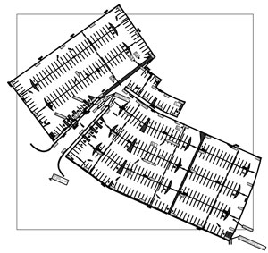 schematic of reconfigured lot