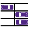 parking lot two colour icon