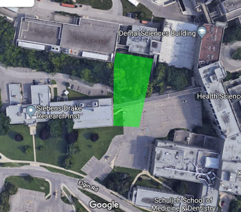 google map of the location of the new biomedical research facility
