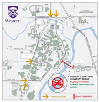 thumbnail of the bridge closure rerouting diagram
