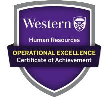 Badge for Operational Excellence recognition