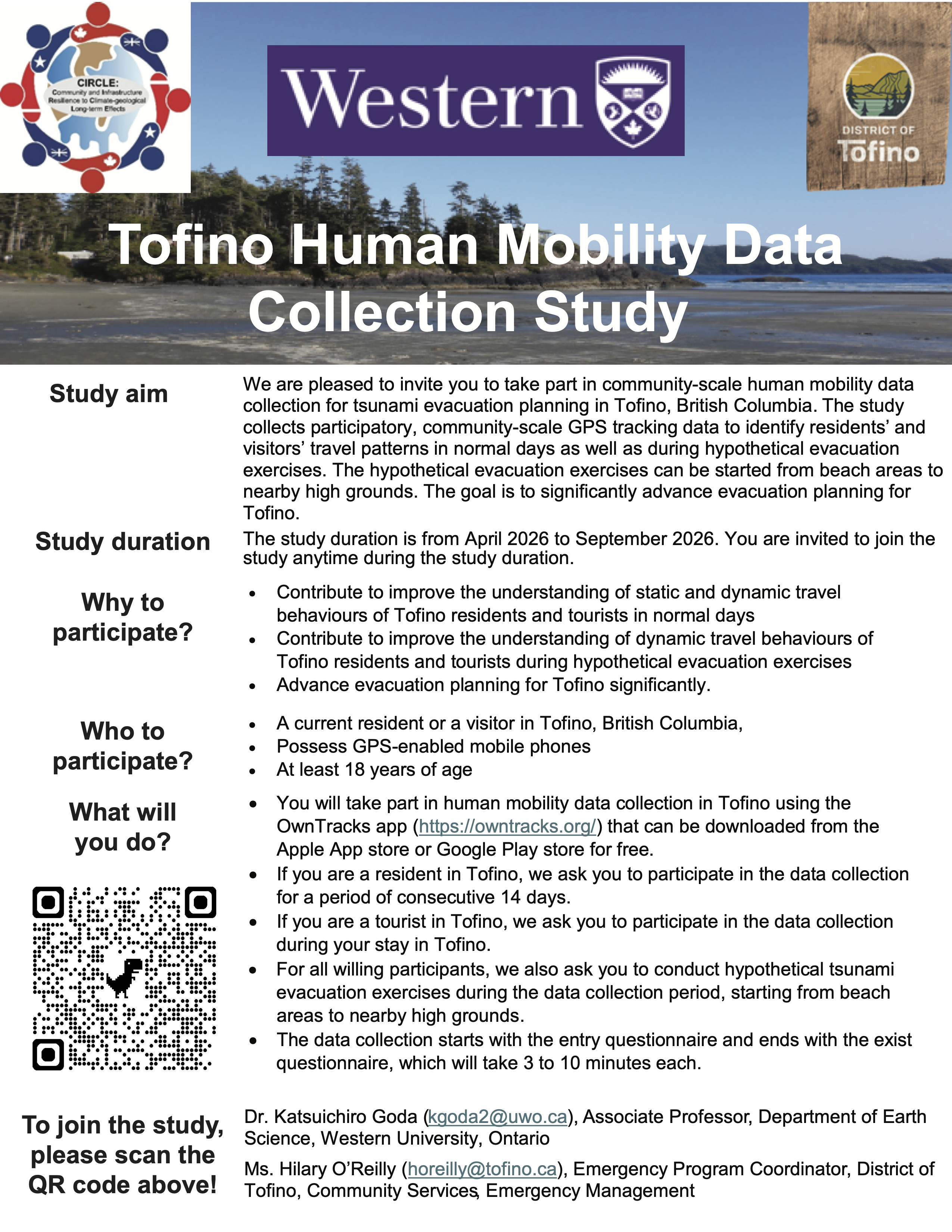 2026 Tofino Human Mobility Study
