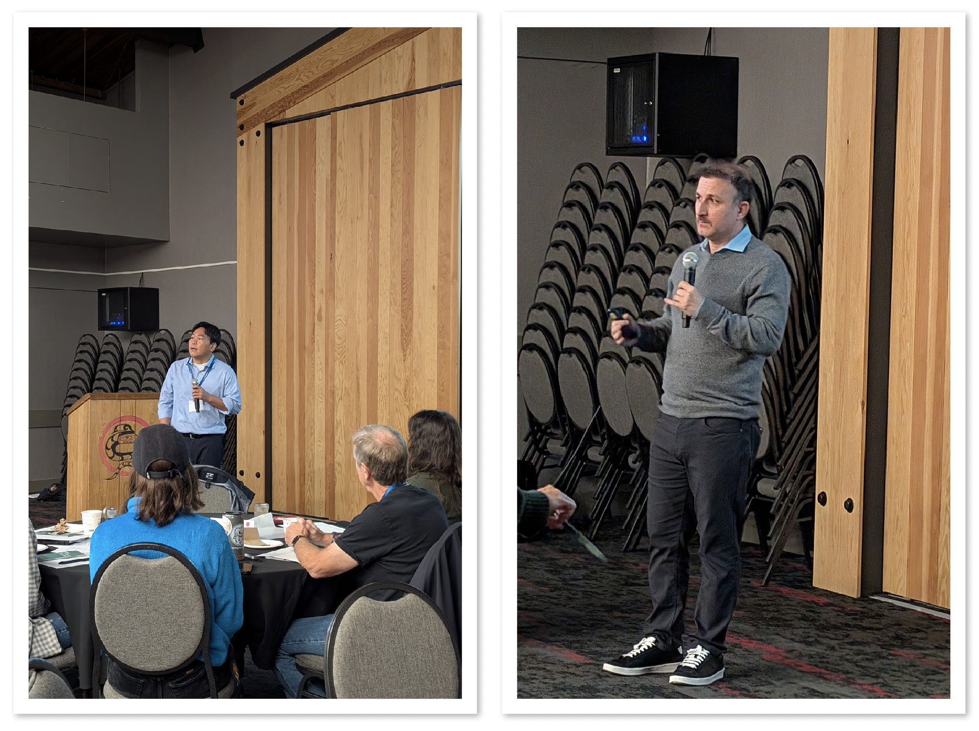 Presentation during workshop