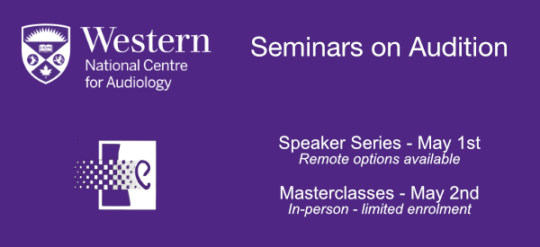 Seminars on Audition banner