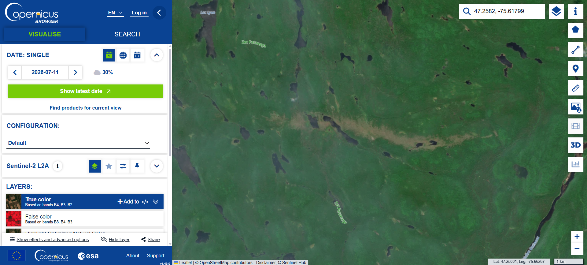 Satellite image