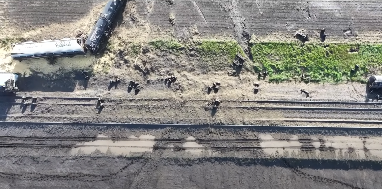 Damage photo by Aaron Rigsby