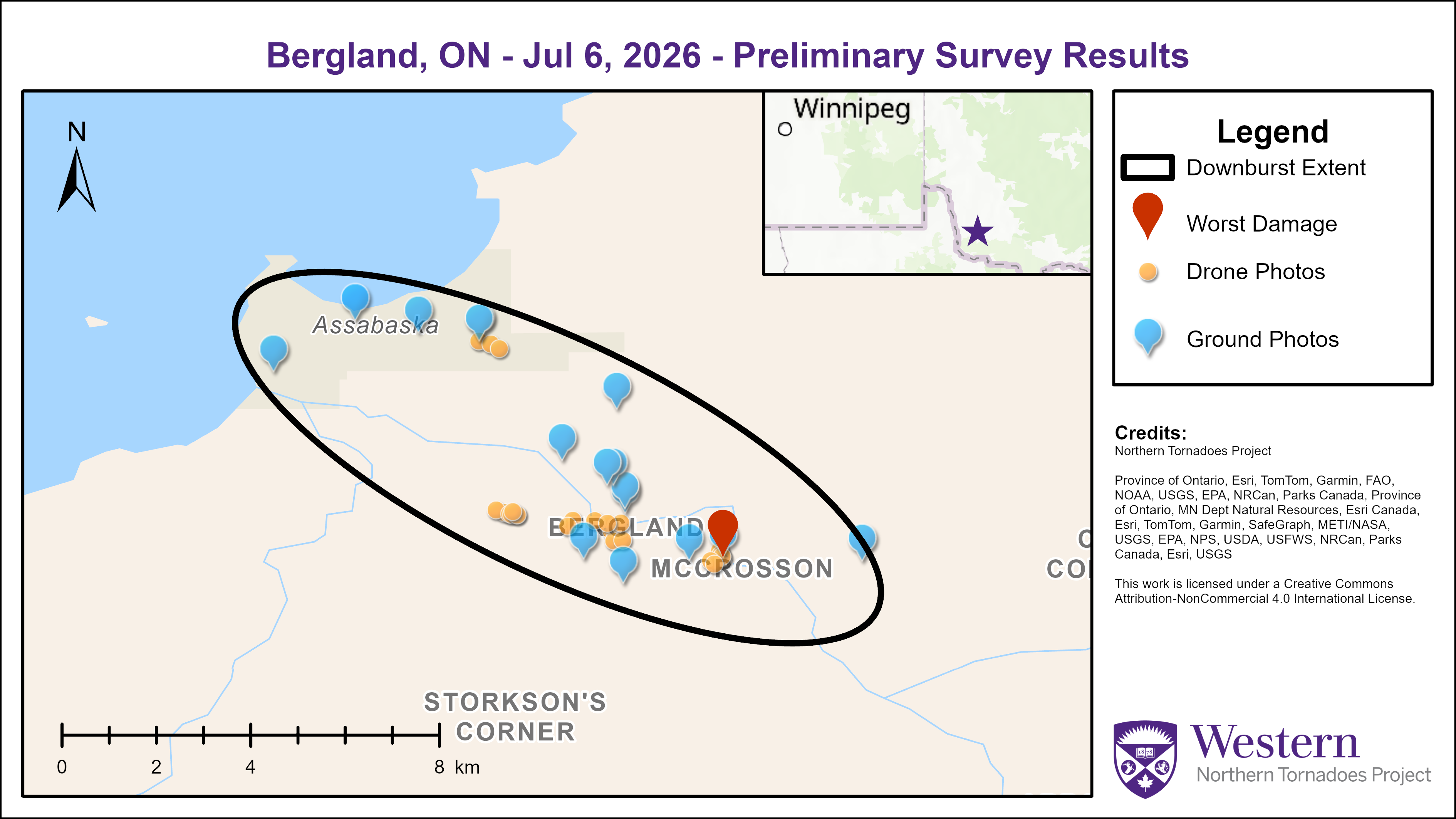 Survey map