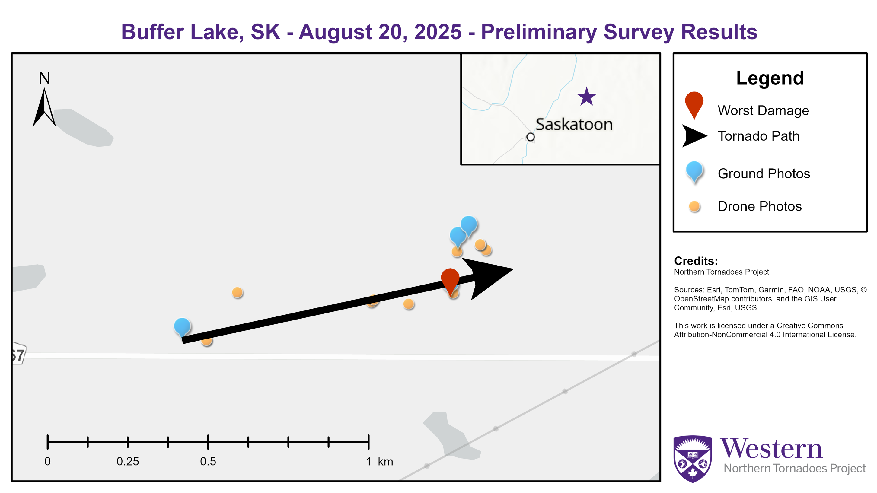 Survey map