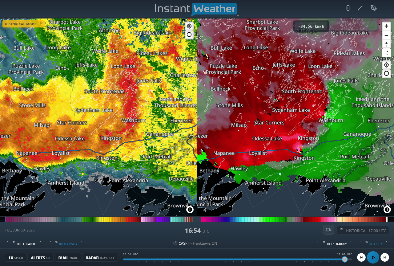 Radar image