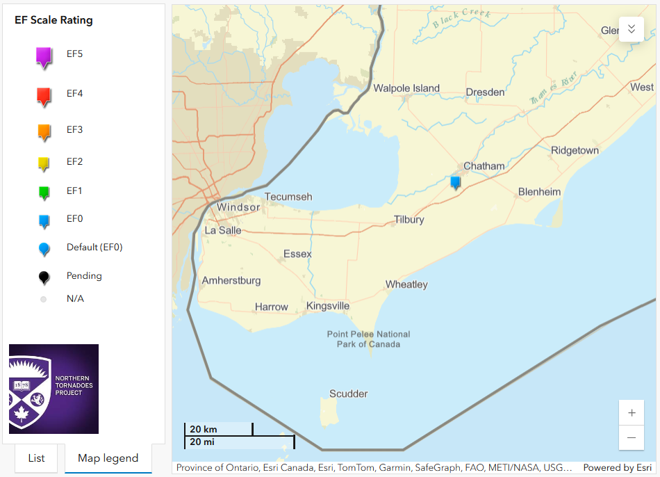 Chatham regional map