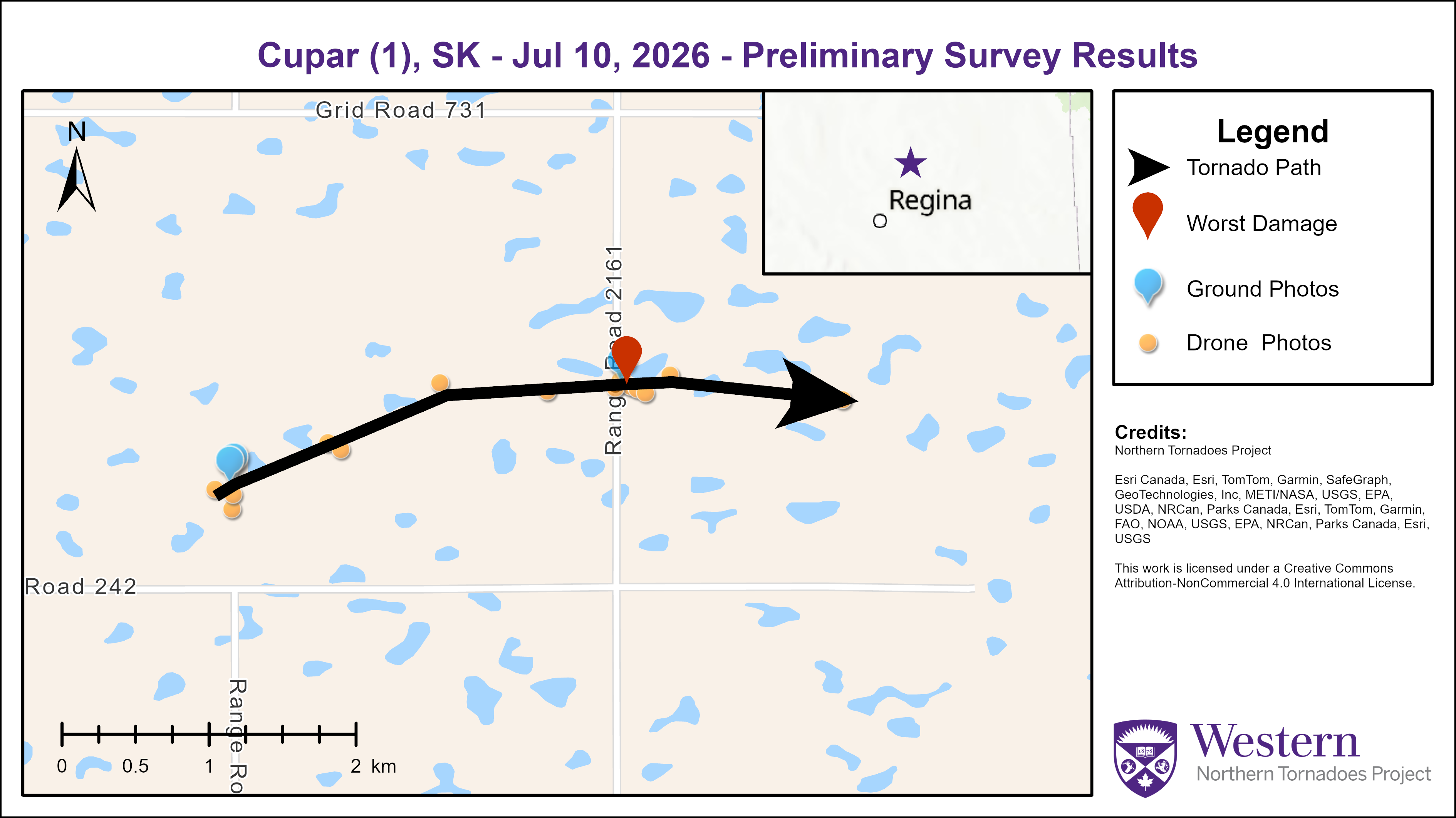 Survey map