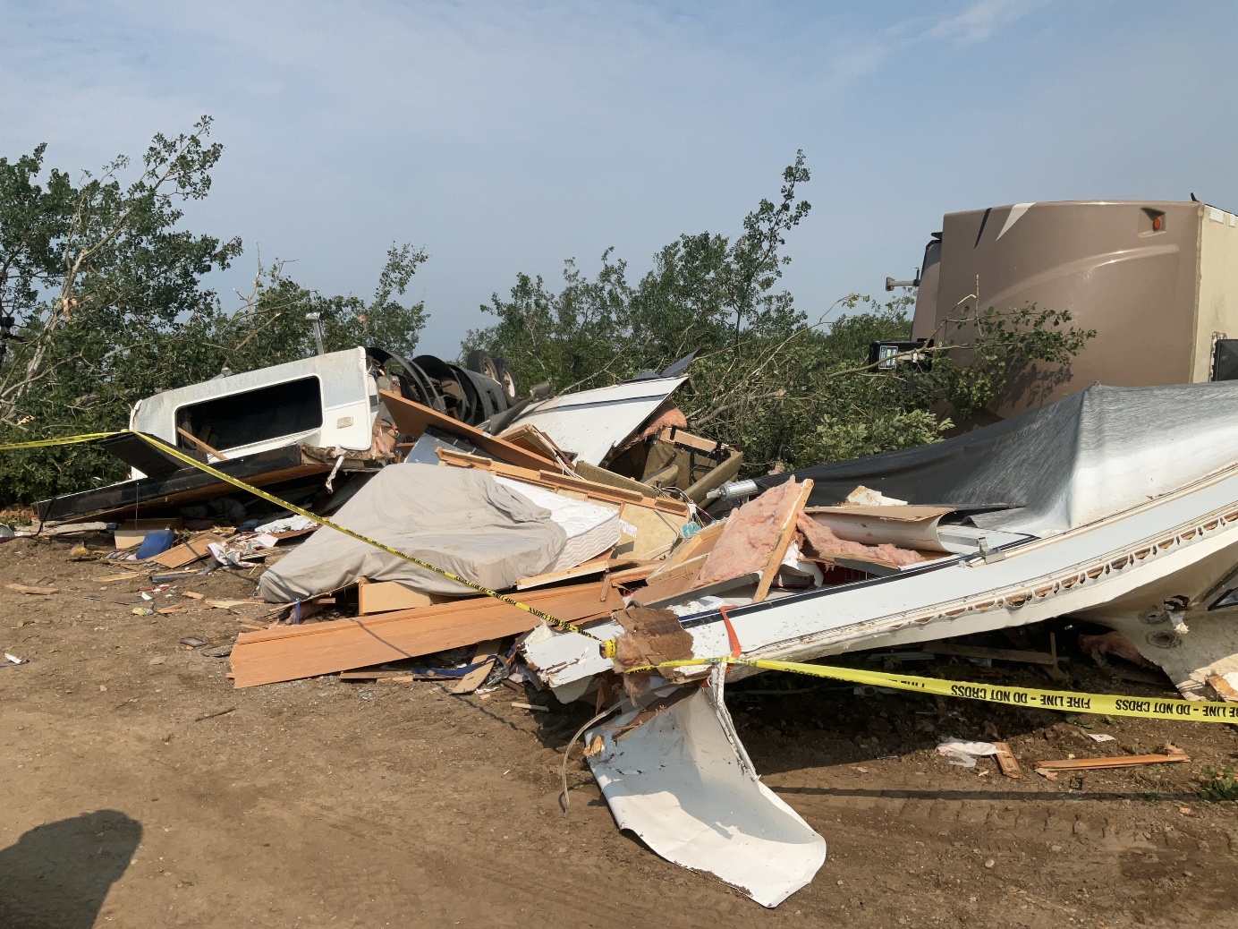 Damage photo