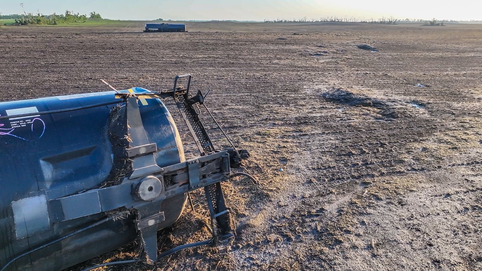 Damage photo by Brian Emfinger