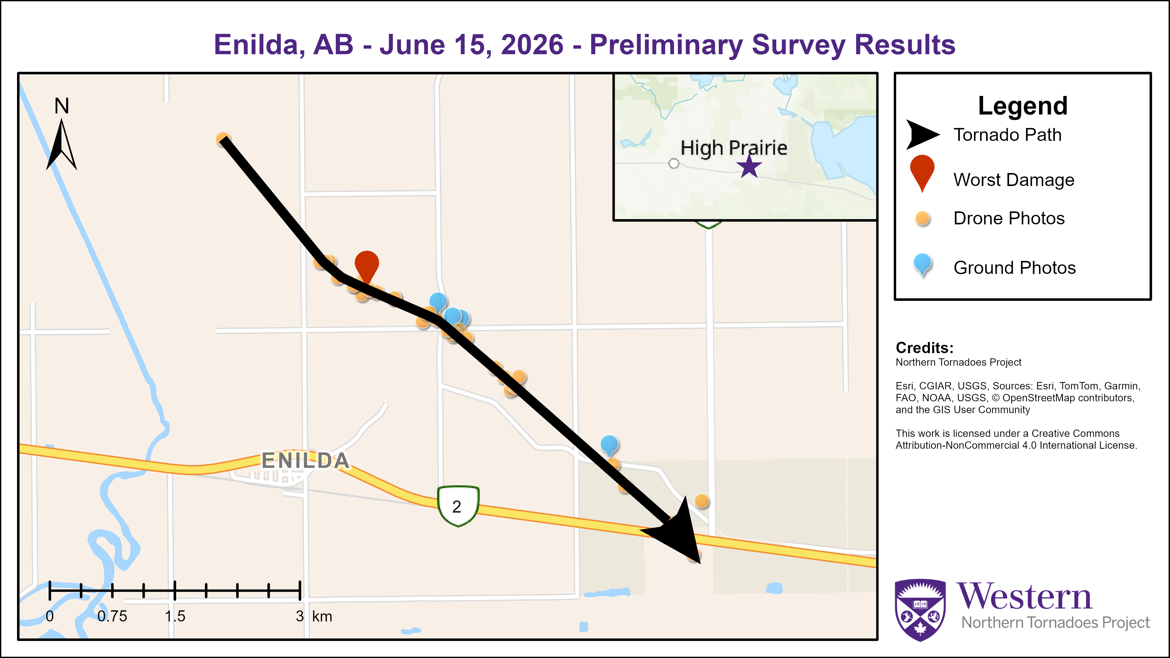 Survey map