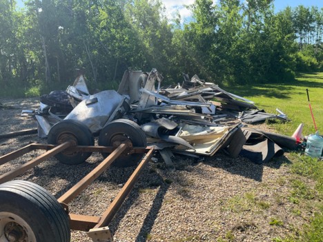 Damage photo