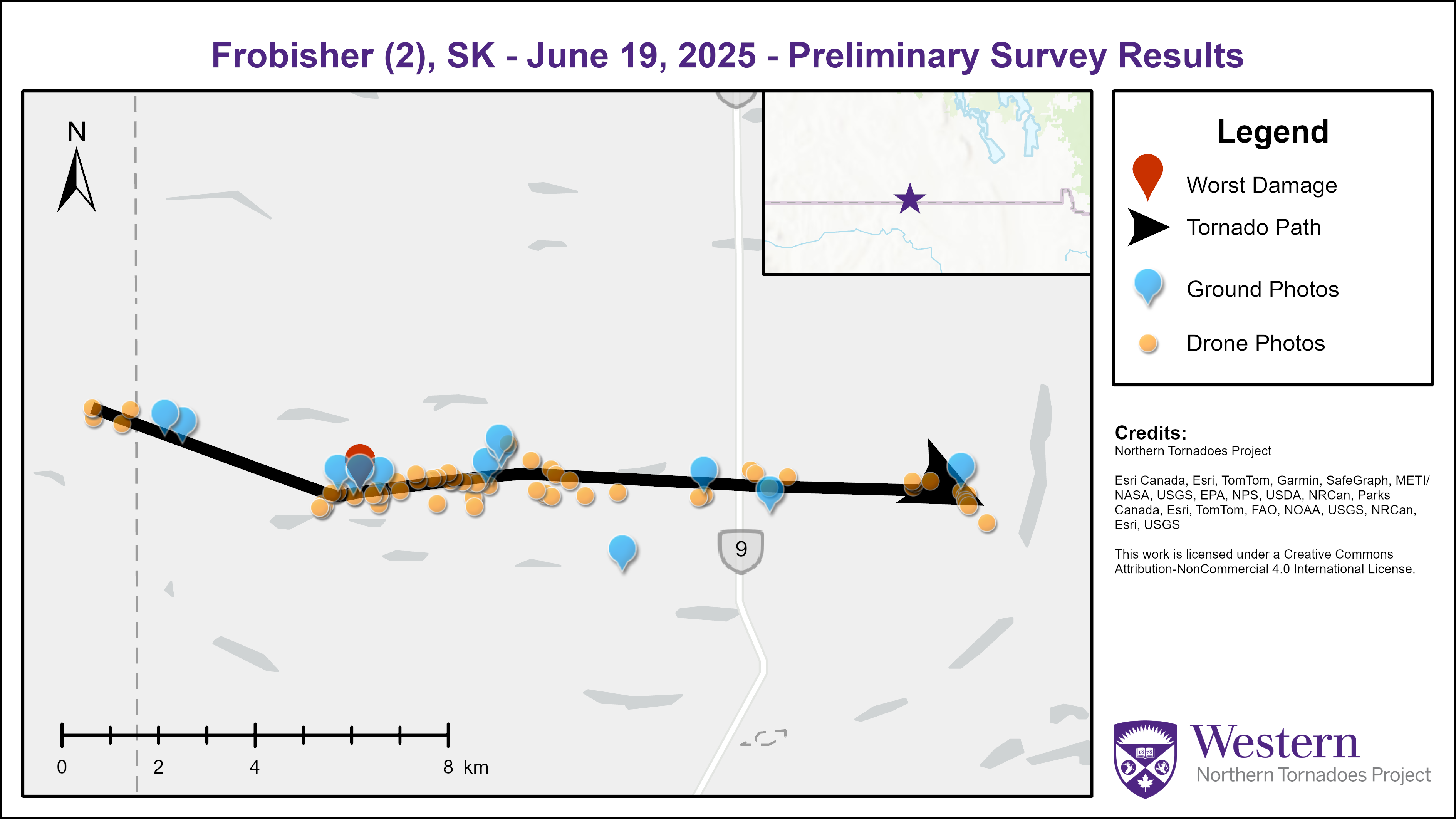 Frobisher survey map