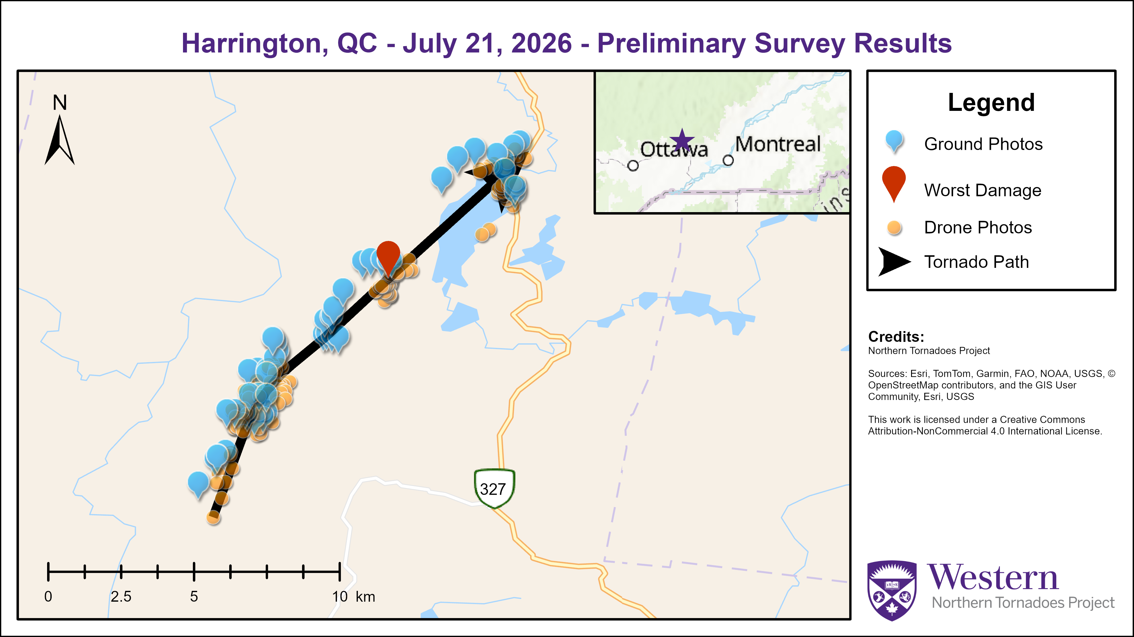 Survey map