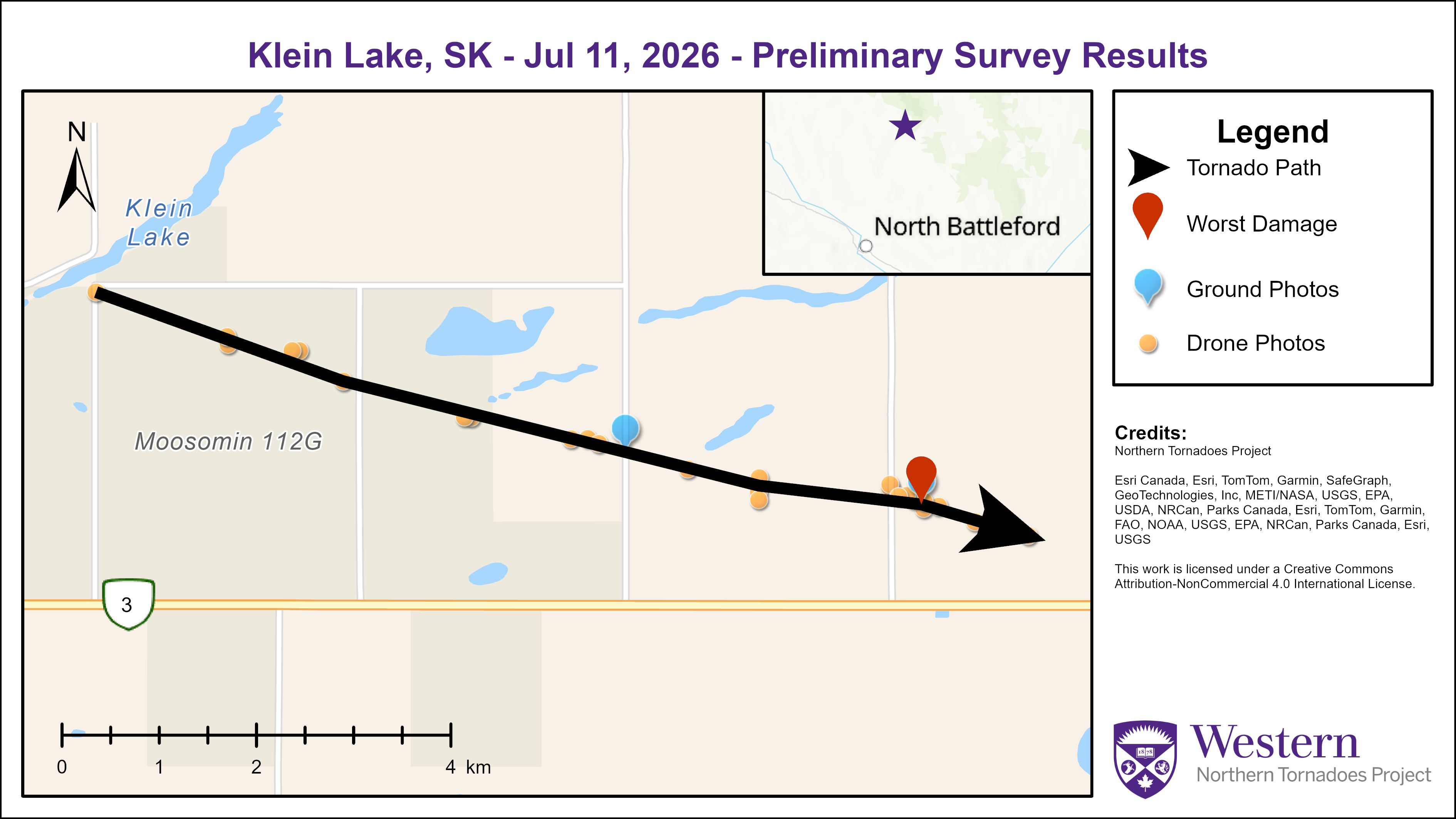 Survey map