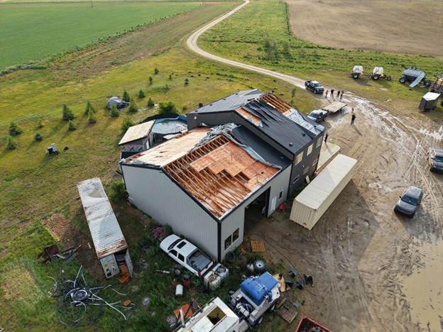 Kronau damage
