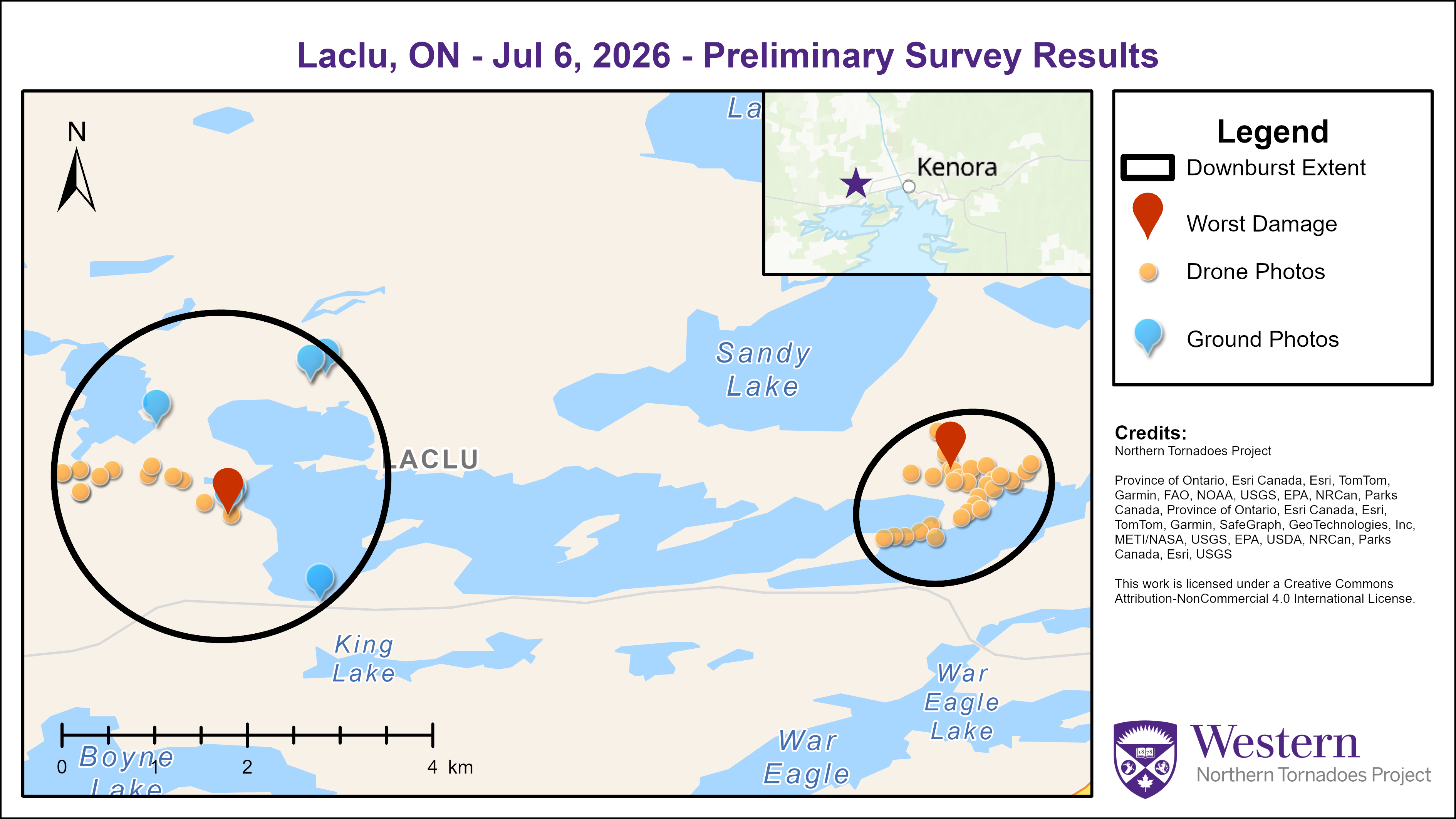 Survey map