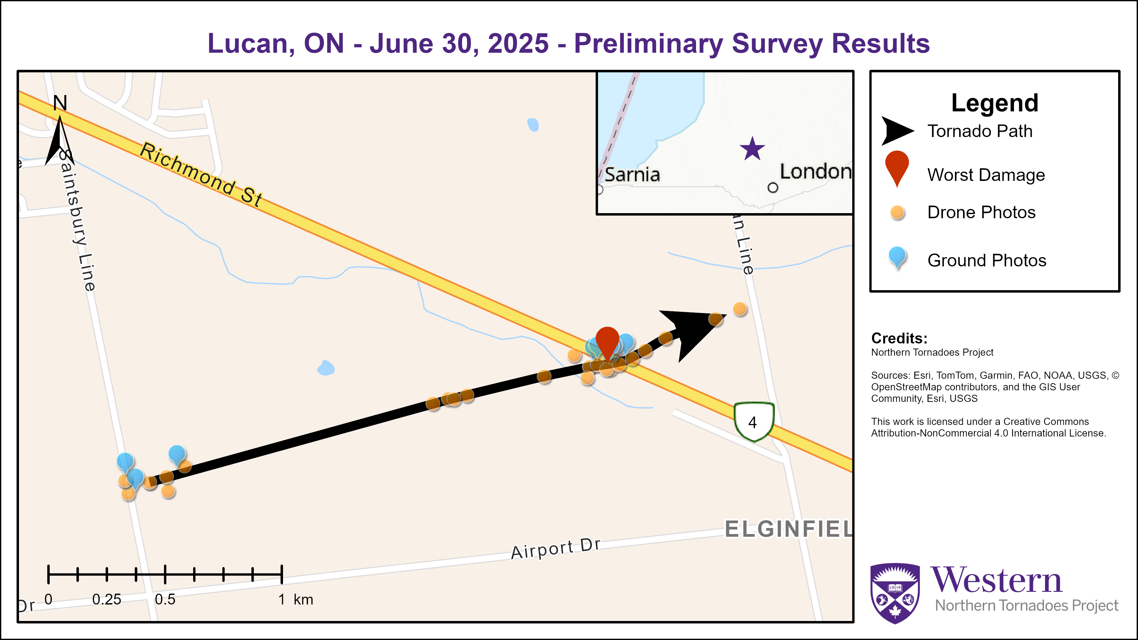 Survey map