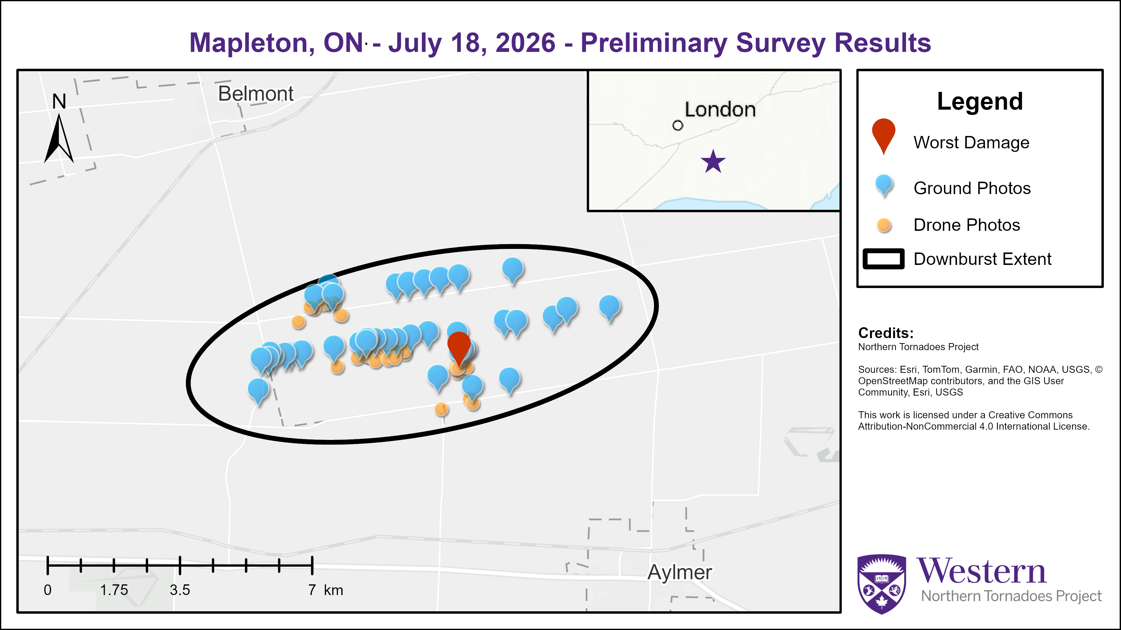 Survey map