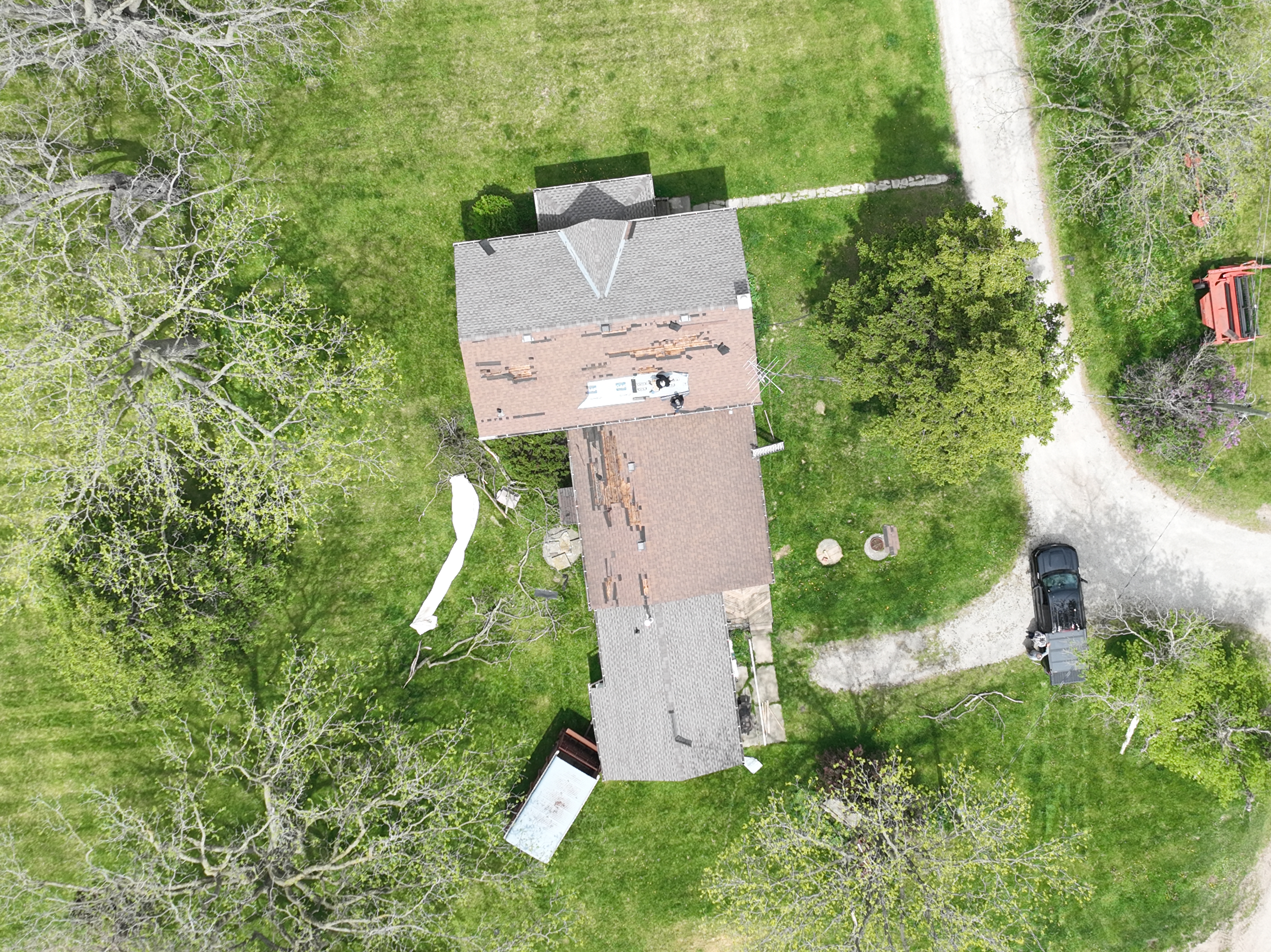 Tornado damage