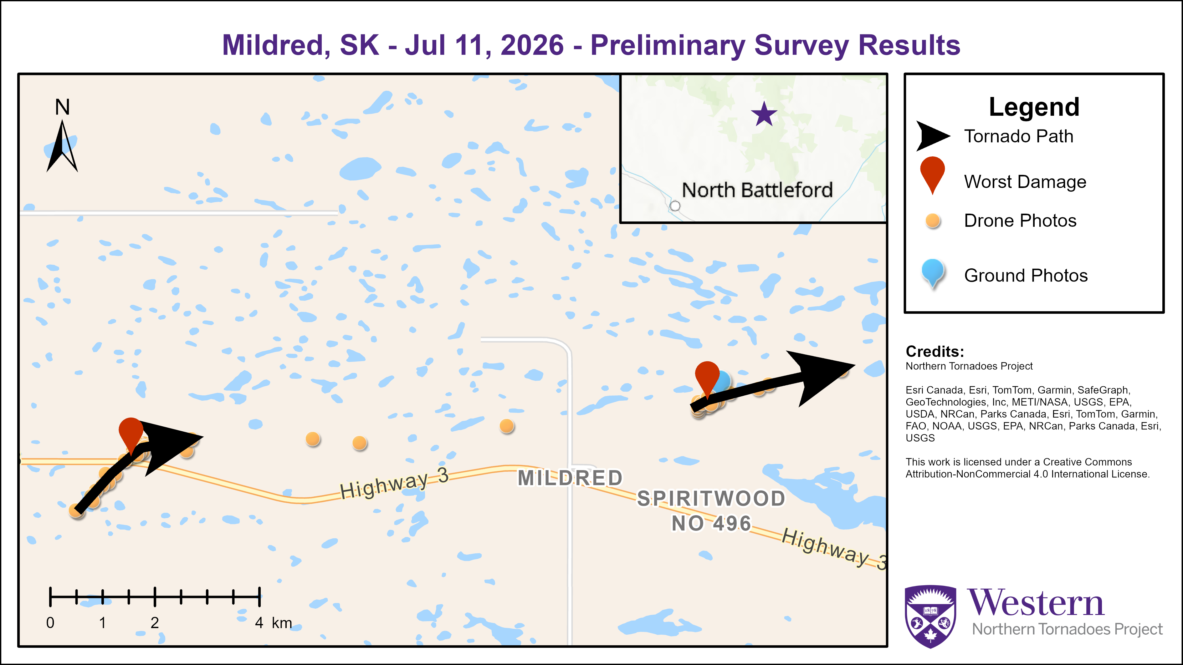 Survey map