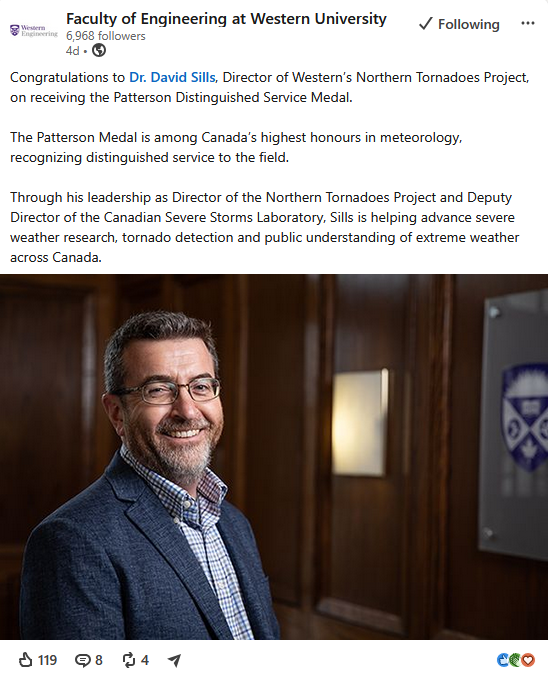 Image of blog post on LinkedIn