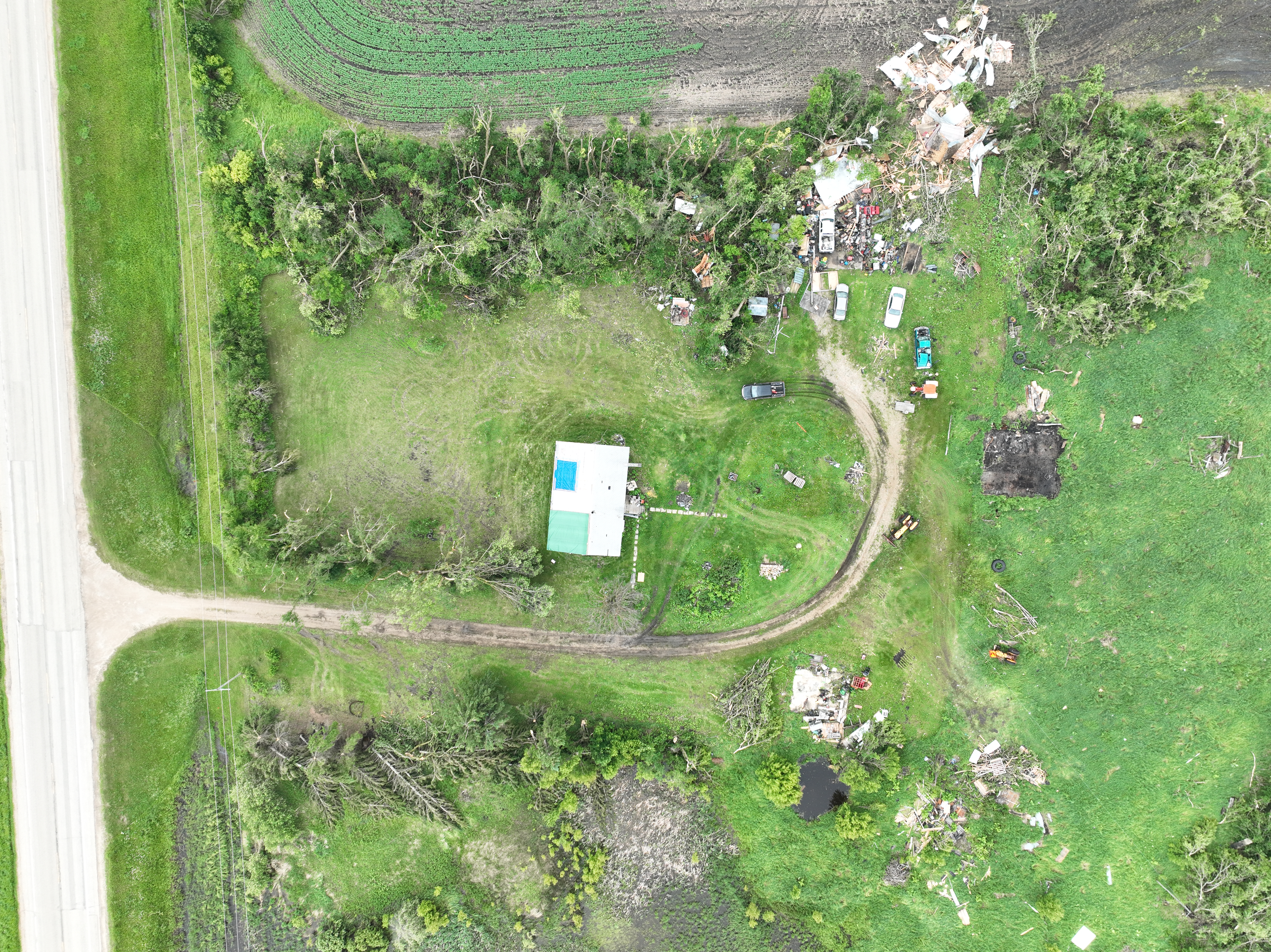 Damage photo