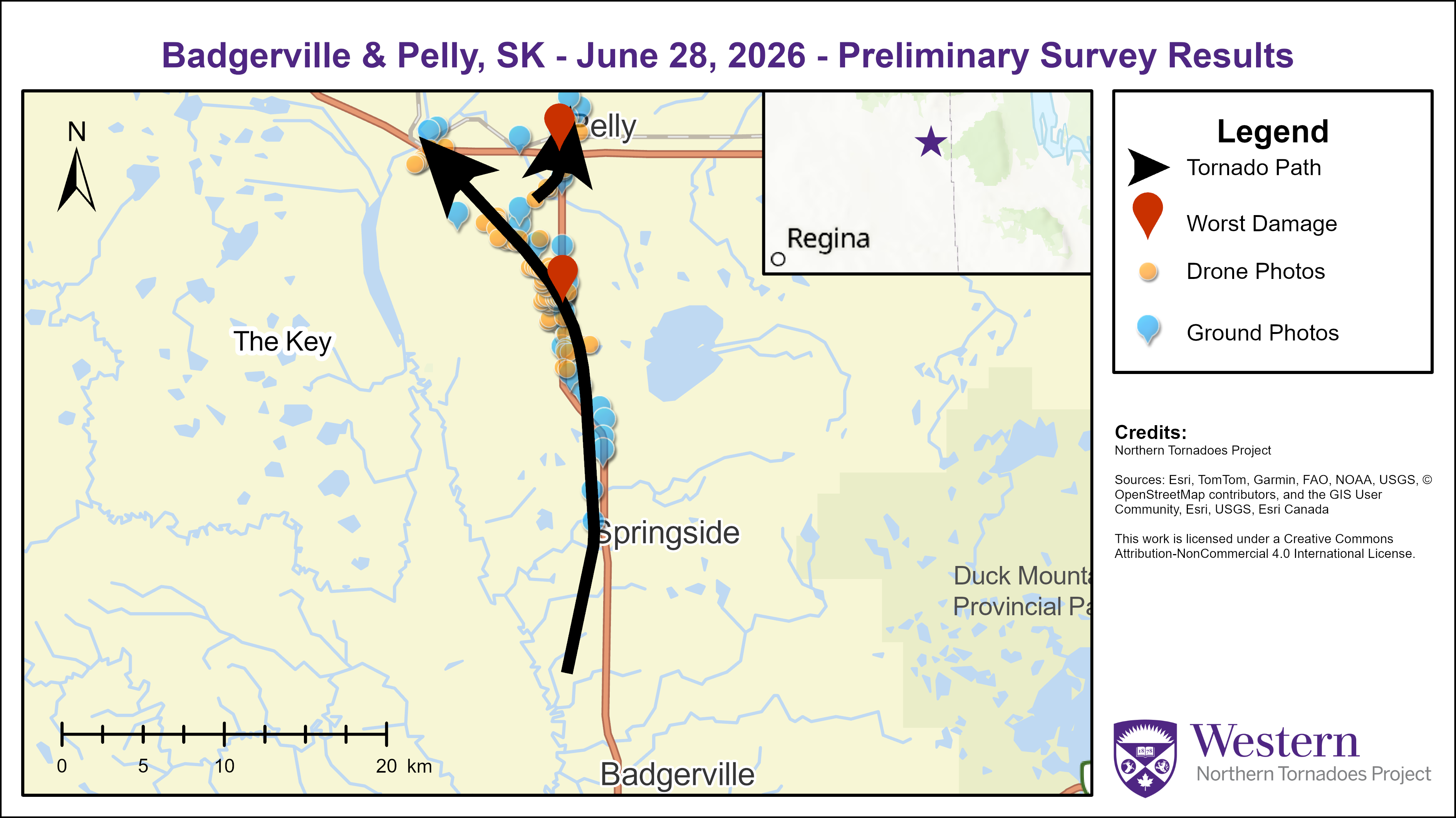 Survey map