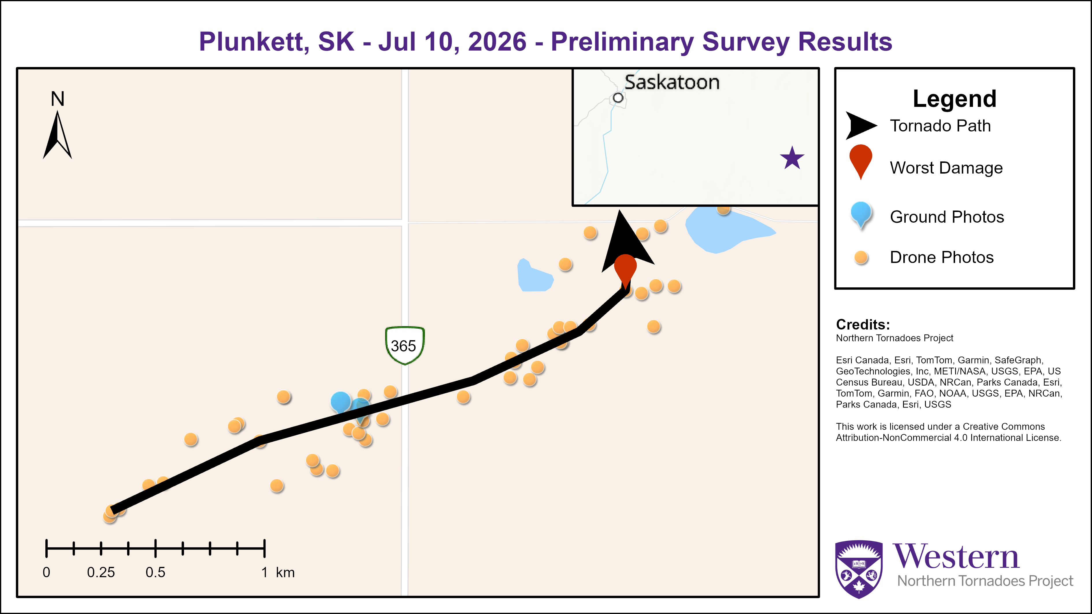 Survey map