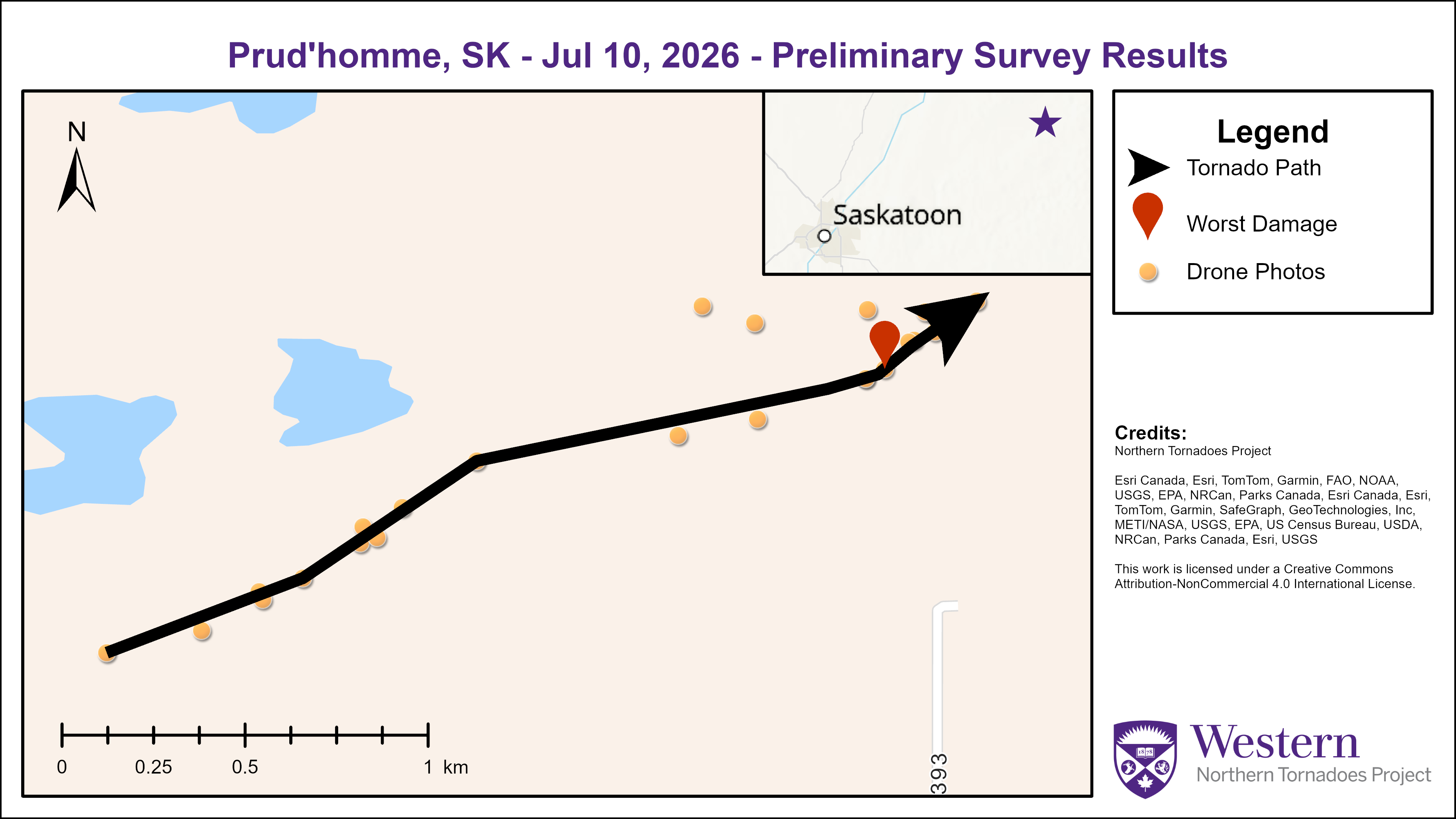 Survey map