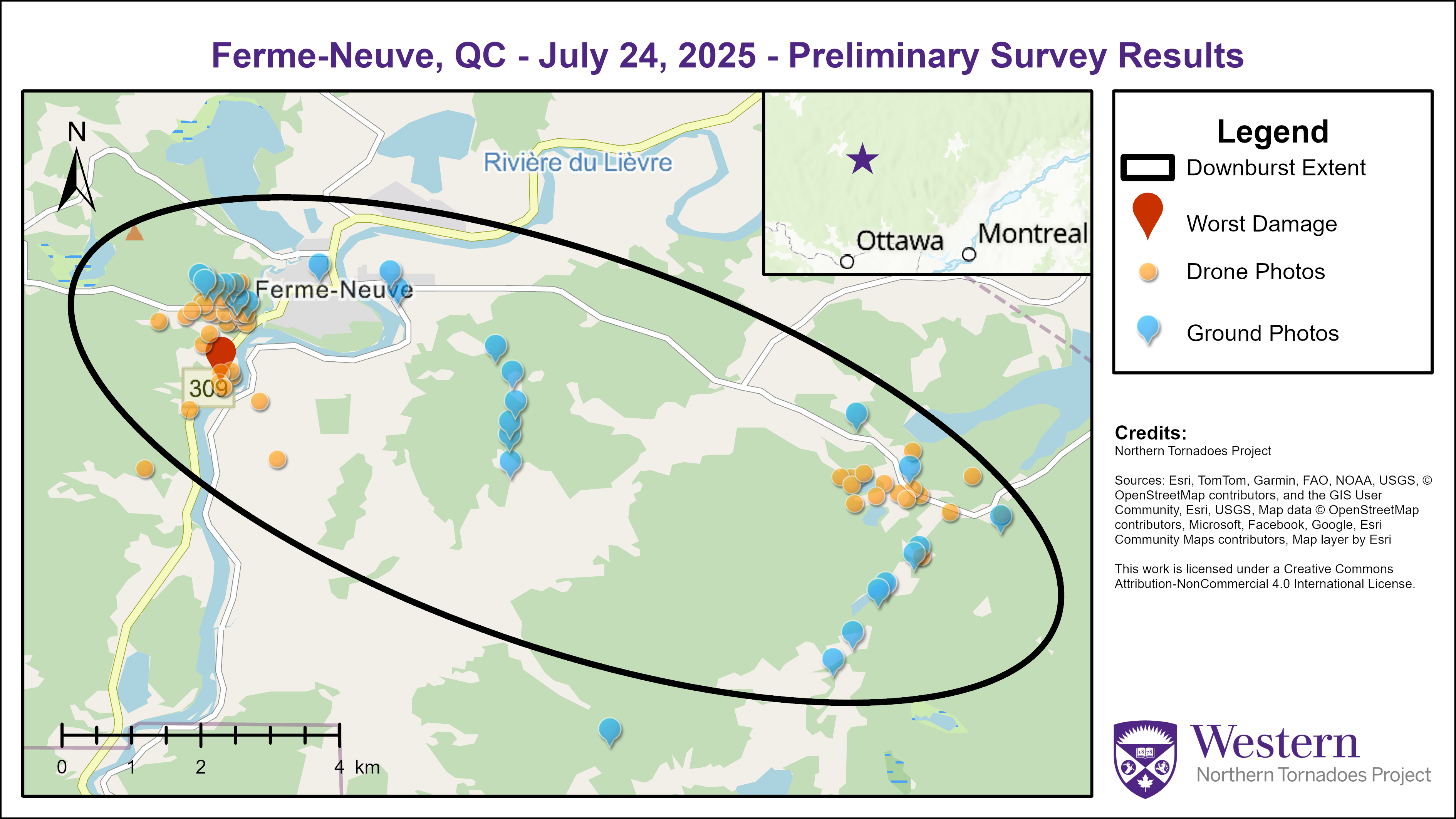 Survey map