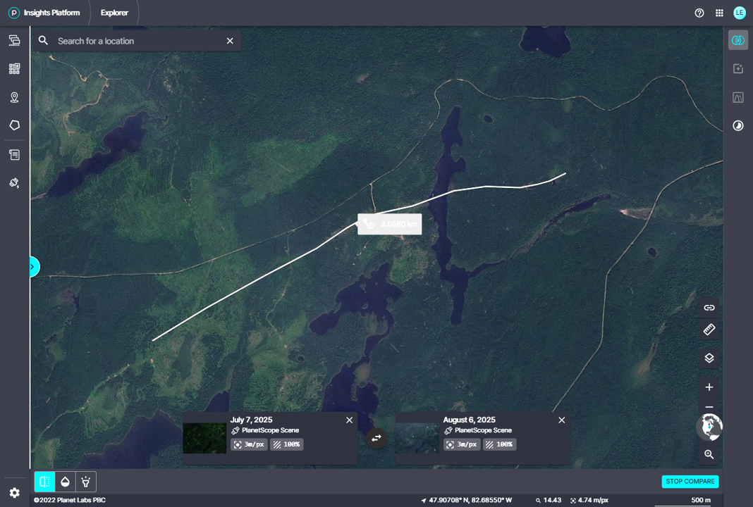 Satellite image