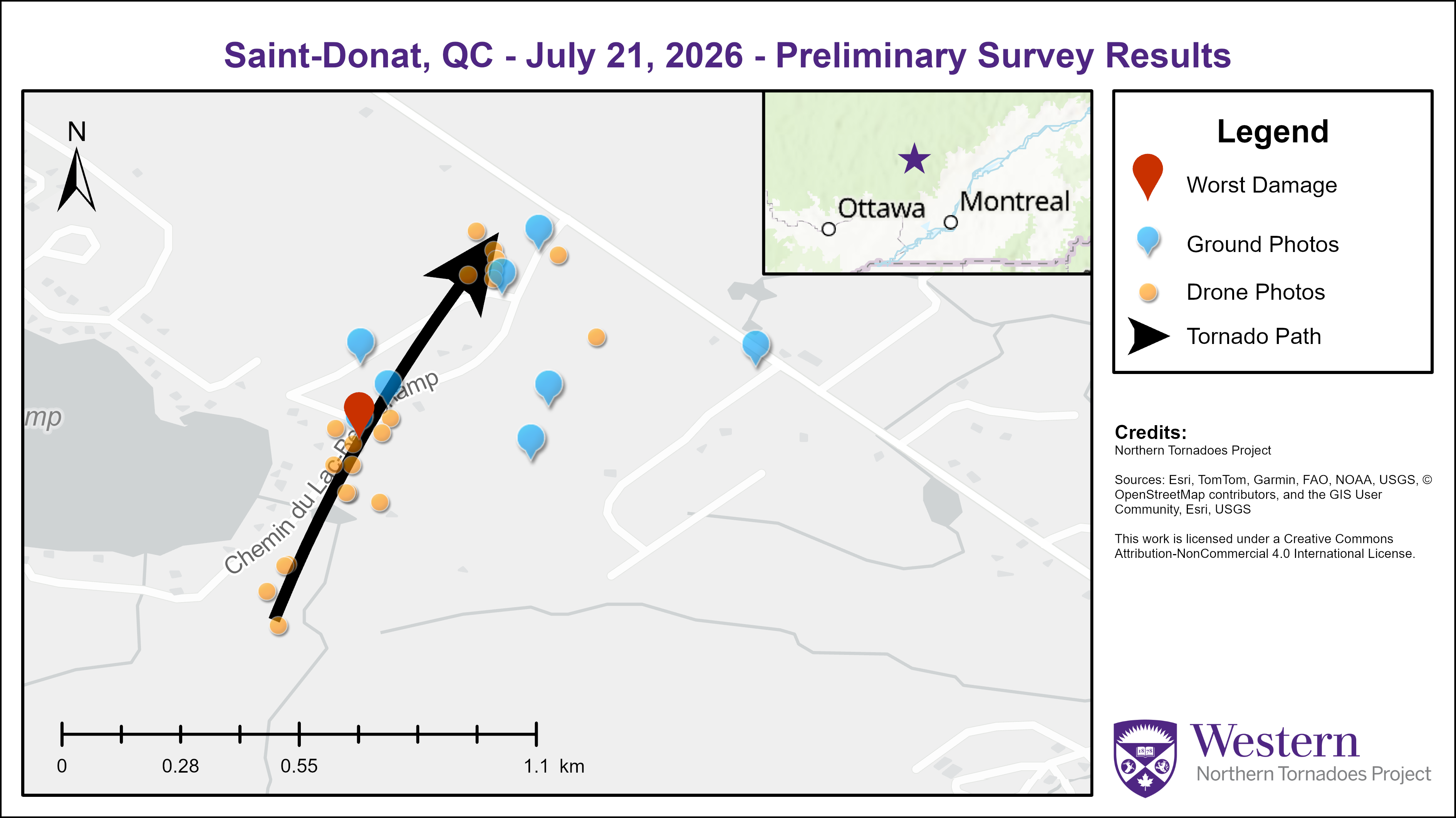 Survey map