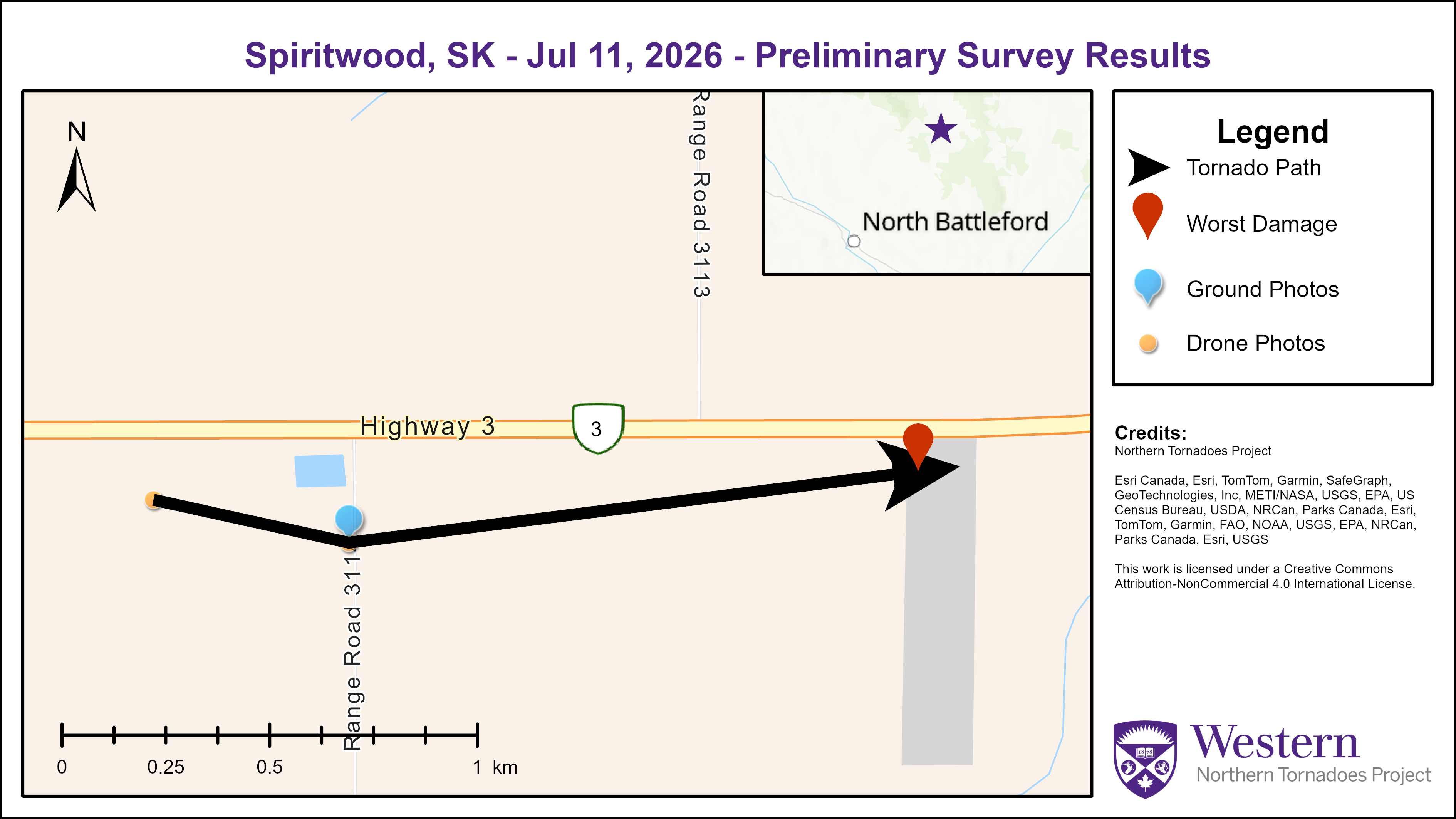 Survey map