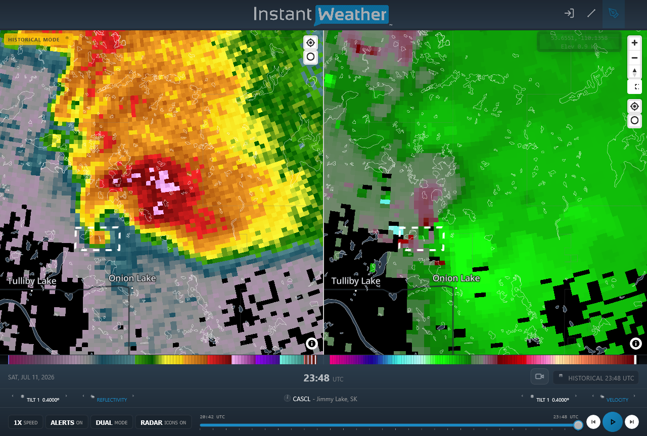 Radar image