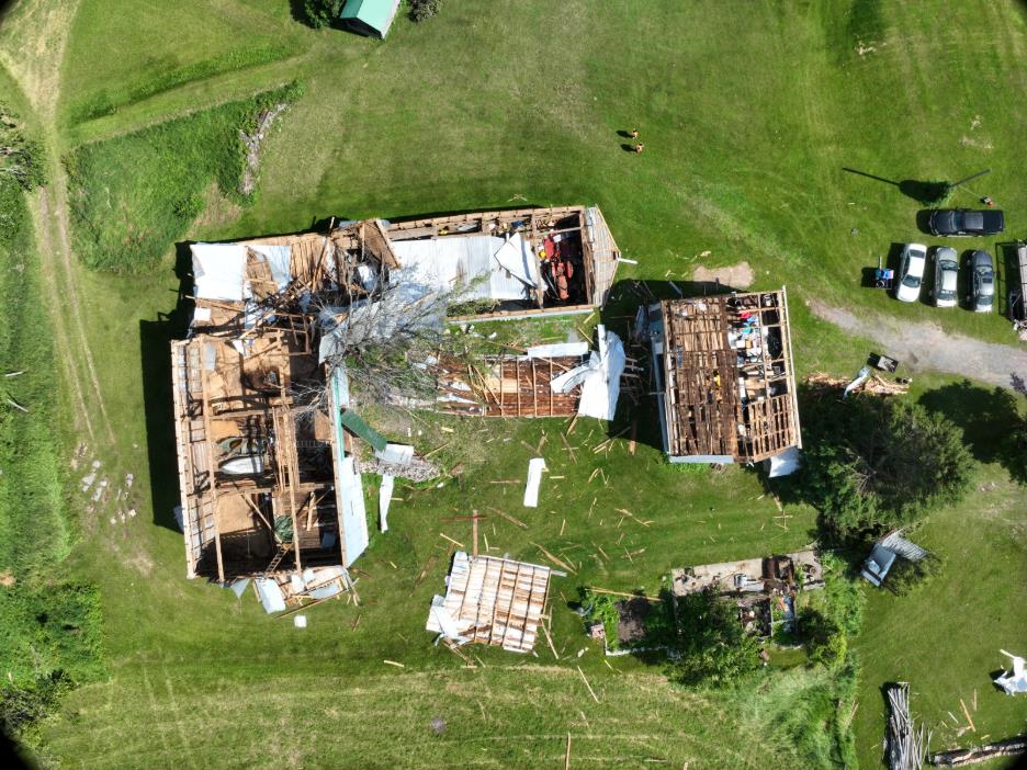 Damage photo