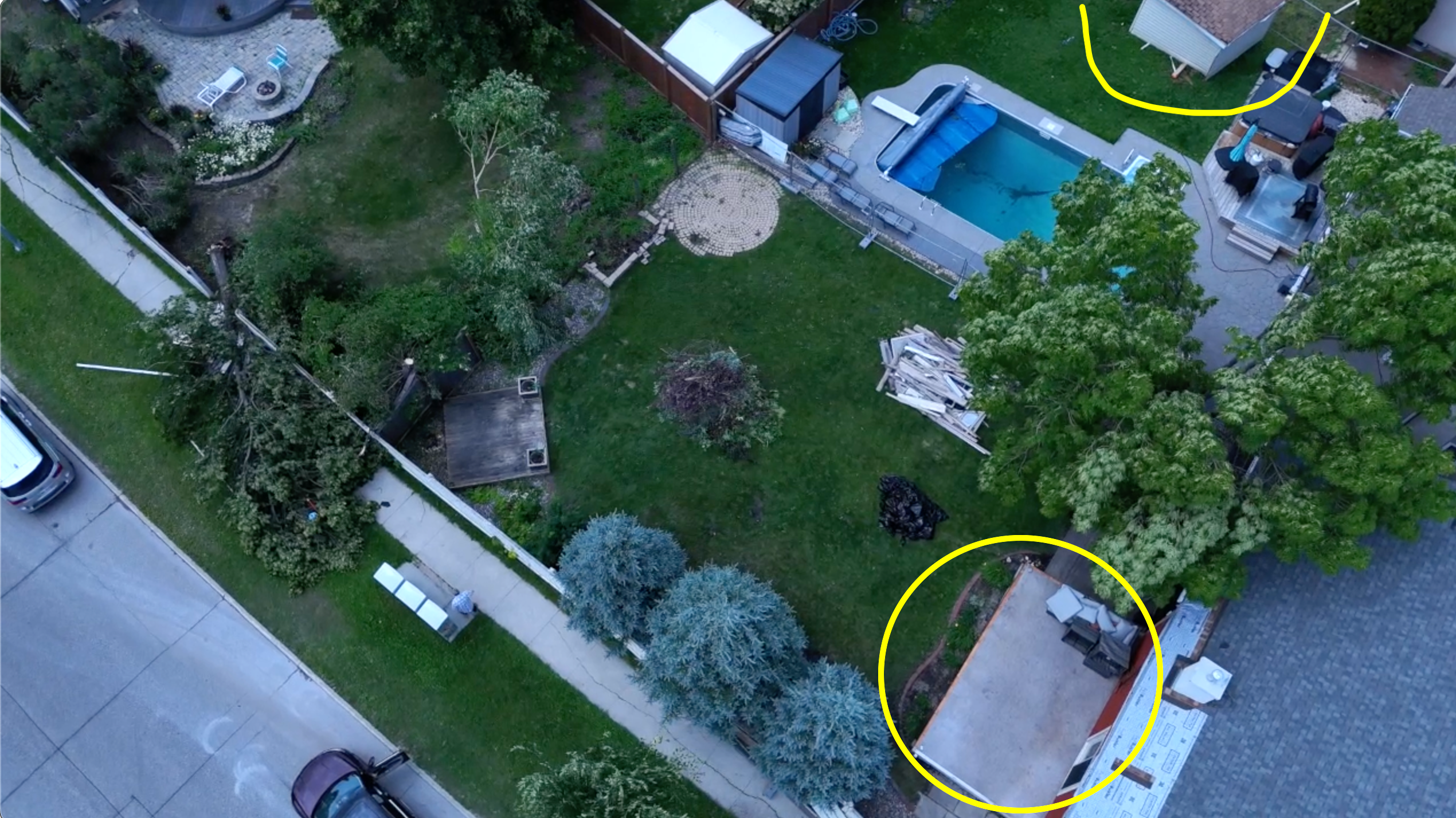 Damage photo