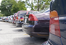 Line of Parked Cars